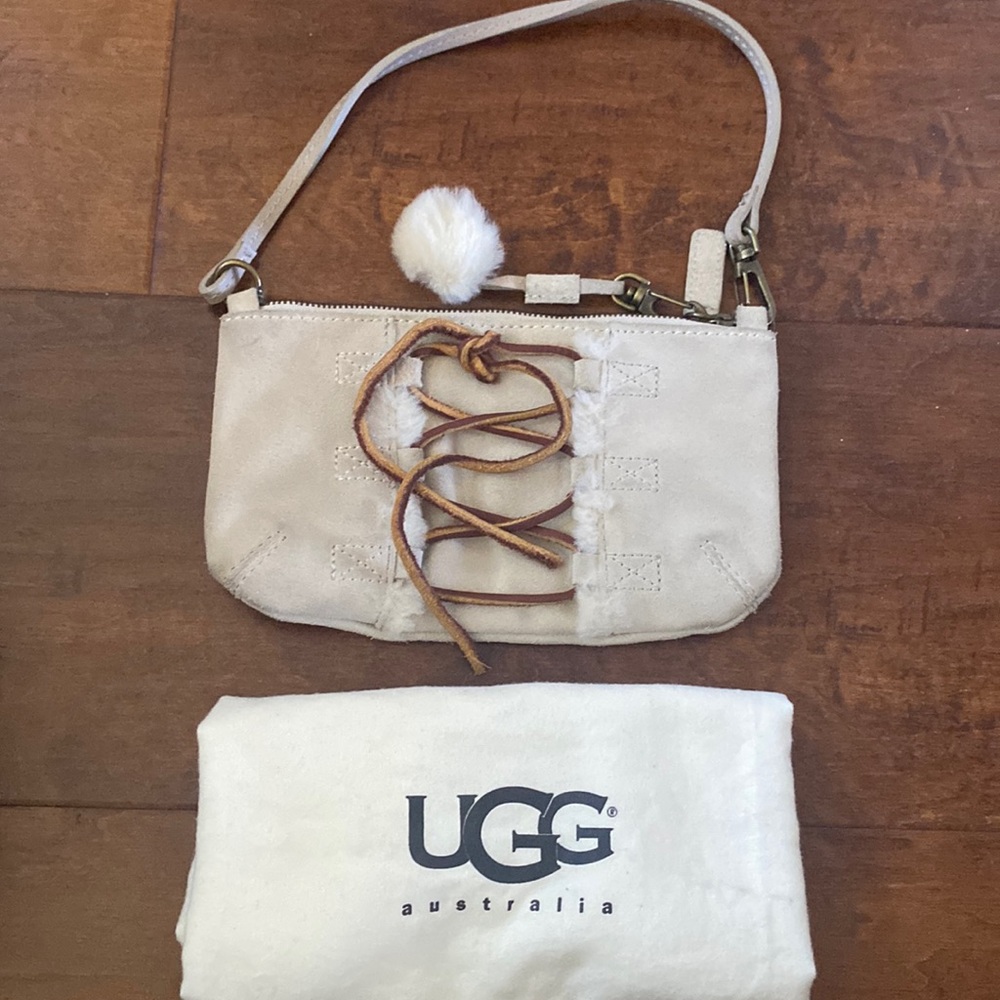 UGG Suede Wristlet